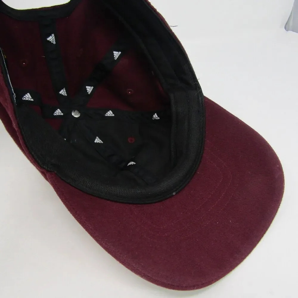 Arizona State Sun Devils NCAA Maroon Adidas Relaxed Fit Strapback Hat Spell Out